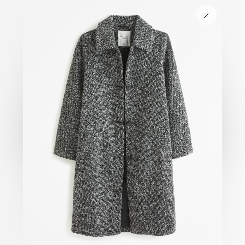 Wool Blend Mod Coat